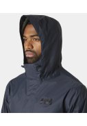 Donkerblauwe heren regenjas Loke Jacket 2.0 van Helly Hansen 7
