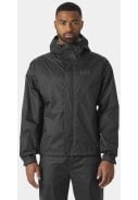 Zwarte heren regenjas Loke Jacket 2.0 van Helly Hansen 3