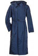 Donkerblauwe heren regenjas / trenchcoat Elegance van BMS