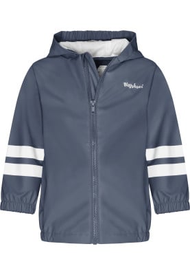 Donkerblauwe kinder regenjas Basic van Playshoes