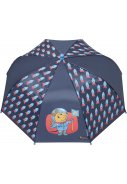 Donkerblauwe kinderparaplu muis in de ruimte van Playshoes 2