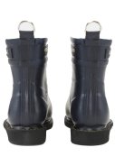 Donkerblauwe lage rubberlaars met veter van Ilse Jacobsen 4