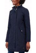 Donkerblauwe Loxley Cosy regenjas / parka van Joules 4