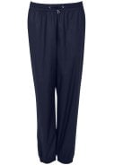 Donkerblauwe regenbroek Danesvalbard Rain Pants van Danefae