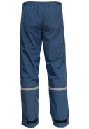 Donkerblauwe regenbroek met volledige rits van Hello Rain 4