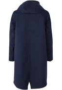 Donkerblauwe regenjas Danewest Wind Rain Parka van Danefae 2