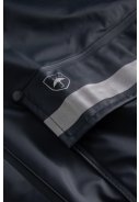 Donkerblauwe regenjas met reflectie van Lyngsøe Rainwear  3