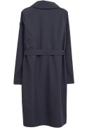 Donkerblauwe regenjas / trenchcoat Tage van Tantä 2