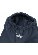 Donkerblauwe kinder regenoverschoen met fleece gevoerd van Playshoes 2
