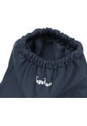 Donkerblauwe kinder regenoverschoen met fleece gevoerd van Playshoes 3