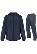 Donkerblauwe regenpak van Mac in a Sac
