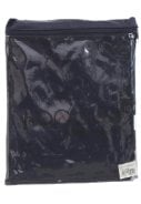 Donkerblauwe regenponcho Fiets van Hooodie 3