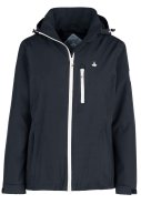 Donkerblauwe softshell dames regenjas Iduna van Bjornson 1