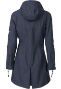 Donkerblauwe softshell regenjas van Ilse Jacosen 2