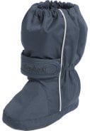 Donkerblauwe thermo regenoverschoen voor baby's en peuters van Playshoes