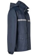 Donkerblauwe unisex regenpak Dusch van Bjornson  8