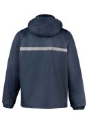 Donkerblauwe unisex regenpak Dusch van Bjornson  7