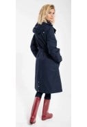 Donkerblauwe Winter Regenjas Danebornholm van Danefae 6