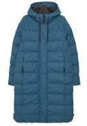 Blauwe (Legion Blue) waterdicht gewatteerde winterjas Puddle van Tantä 1