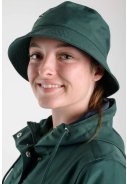 Donkergroene (deep forest) regenhoed /  Bucket Hat van Danefae 3