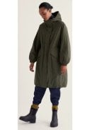 Donkergroene (Highlander) dames regenjas Path Maker Coat van Seasalt 4