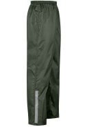 Donkergroene (Olive) unisex regenbroek Vesi van Bjornson 5
