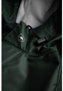 Donkergroene regenoverall van Lyngsøe Rainwear  3