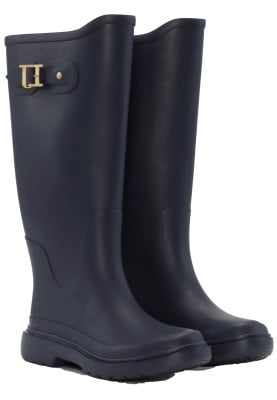 Donkerblauwe hoge laars Neo Rain Boot van Ilse Jacobsen