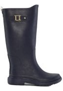 Donkerblauwe hoge laars Neo Rain Boot van Ilse Jacobsen 2
