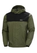 Donker groene heren regenjas Vancouver van Helly Hansen