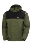 Donker groene heren regenjas Vancouver van Helly Hansen