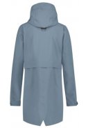 Dusty Blue Urban outdoor damesregenjas / parka jacket van Agu 2