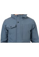 Dusty Blue Urban outdoor pocket regenjas van Agu 7