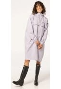 Dusty Lilac longsleeve regenponcho van Agu 3
