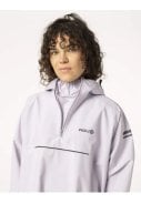 Dusty Lilac longsleeve regenponcho van Agu 5