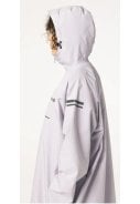 Dusty Lilac longsleeve regenponcho van Agu 6