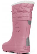 Dusty pink natuurrubber winter laars van Druppies  3