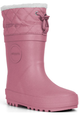 Dusty pink natuurrubber winter laars van Druppies 