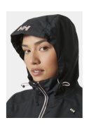 Ebony dames regenjas Long Belfast van Helly Hansen 2