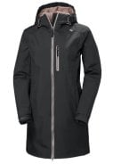 Ebony dames regenjas Long Belfast van Helly Hansen 1