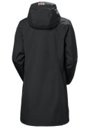 Ebony dames regenjas Long Belfast van Helly Hansen 7