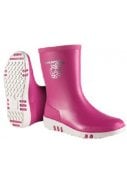 Eenvoudige Dunlop kinder regenlaarsjes roze