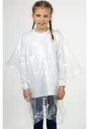 Transparante wegwerp kinder regenponcho's (5 stuks) 3