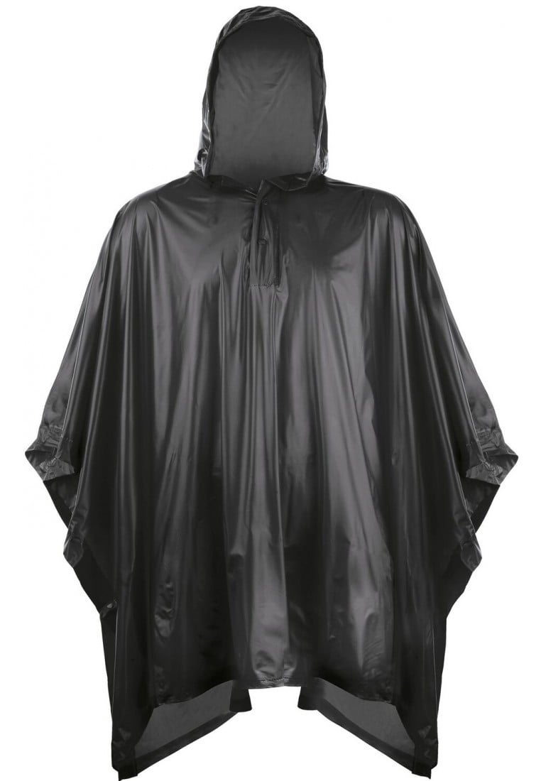 Ontleden convergentie Schuldig Eenvoudige zwarte kinder regenponcho (Maat ) - Regenponcho's