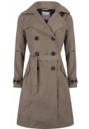 Exclusive twill trenchcoat Tokyo taupe van Happy Rainy Days