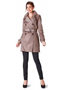 Exclusive twill trenchcoat Tokyo taupe van Happy Rainy Days 3