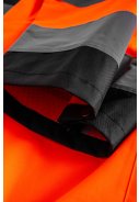 Fel oranje ademende Hi-Vis regenbroek van Lyngsøe Rainwear 3