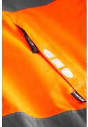 Fel oranje ademende regenjas van Lyngsøe Rainwear 4
