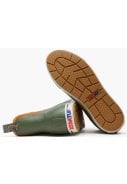 Dark Olive Fleece gevoerde enkellaars Deck Boot 5