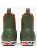 Dark Olive Fleece gevoerde enkellaars Deck Boot 6